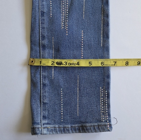 Legend Stretch Rhinestone Studded Jeans. - Picture 7 of 7